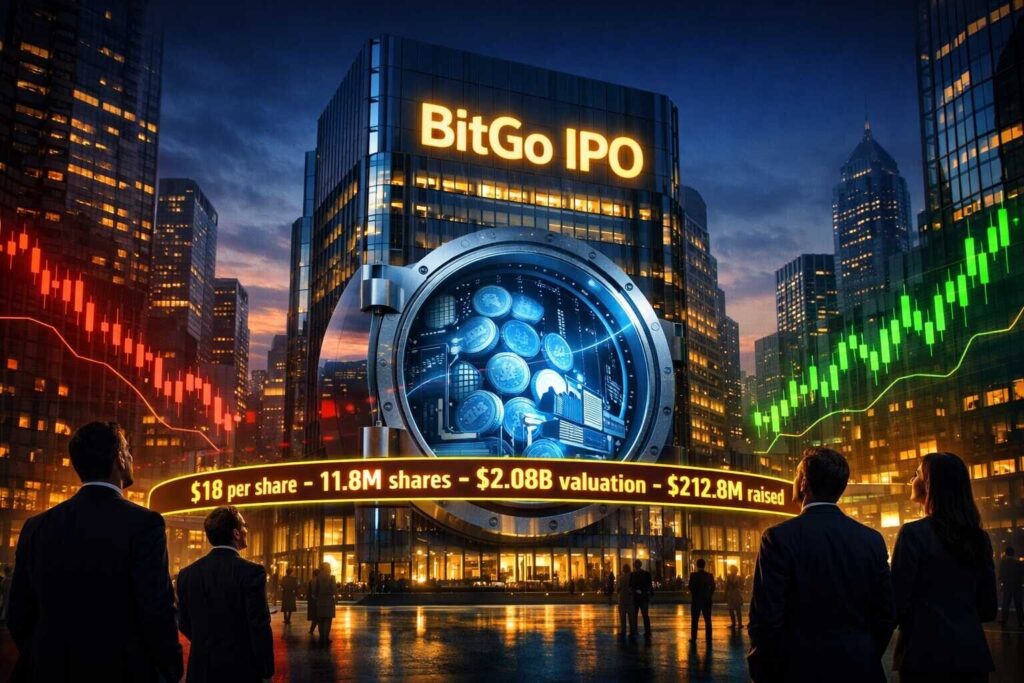 CRYPTONEWSBYTES.COM BitGo-IPO-raises-212.8M-and-hits-2.08B-market-value-1024x683 BitGo IPO raises $212.8M and hits $2.08B market value  