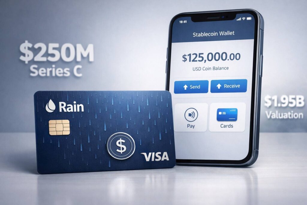 CRYPTONEWSBYTES.COM Stablecoin-firm-Rain-raises-250-million-at-1.95B-value-today-1024x683 Stablecoin firm Rain raises $250 million at $1.95B value today  