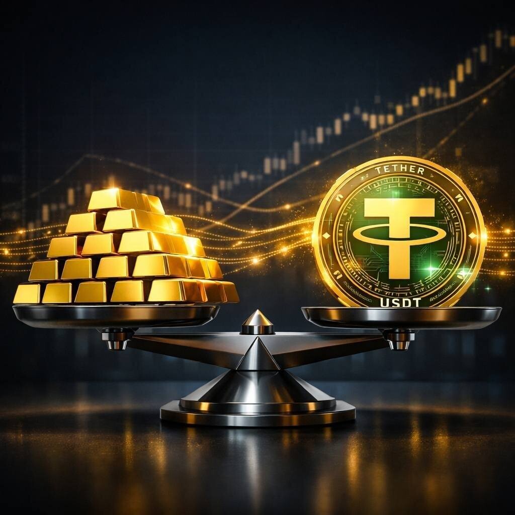 CRYPTONEWSBYTES.COM Tether-gold-reserves Tether Gold Reserves Rival Activity Of Major Central Banks  
