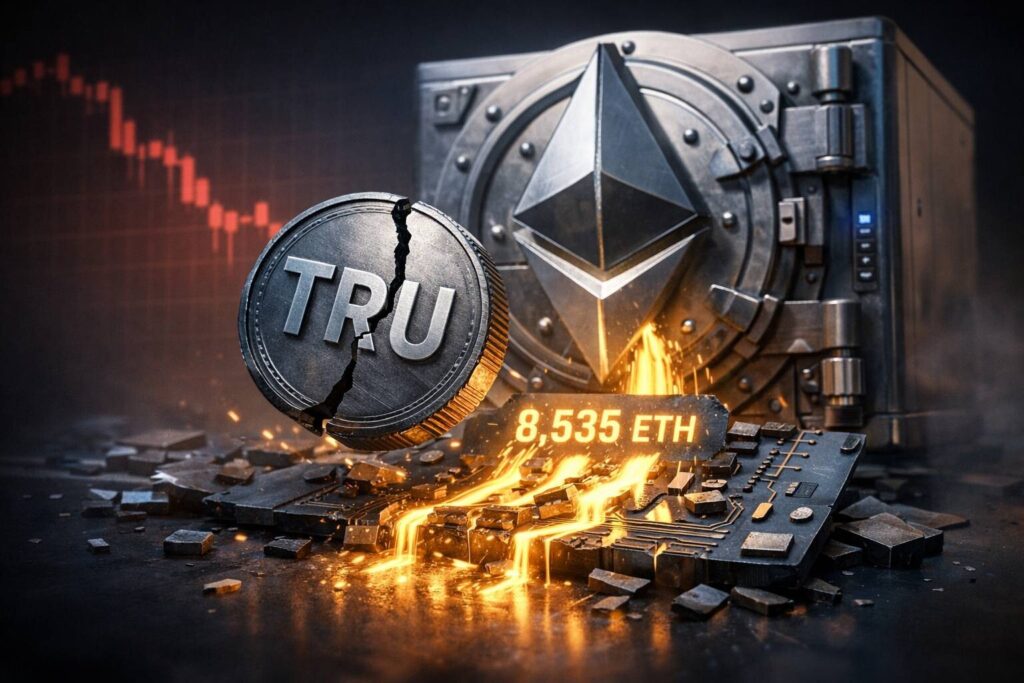 CRYPTONEWSBYTES.COM Truebit-token-falls-99.9-after-26.6M-ether-reserve-drain-1024x683 Truebit token falls 99.9% after $26.6M ether reserve drain  