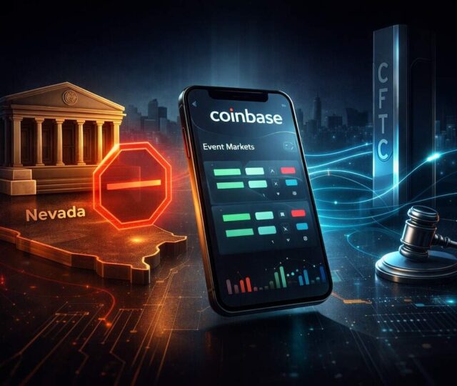 CRYPTONEWSBYTES.COM Does-Coinbase-face-100-million-risk-from-Nevada-regulators-640x540 Home  