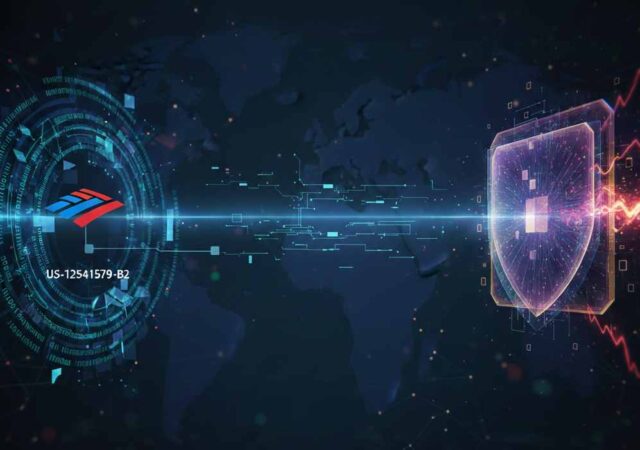 Bank of America blockchain patent US-12541579-B2 for quantum-resistant authentication