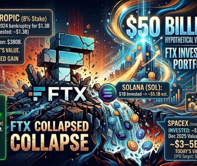 FTX Collapsed in Fraud. Its Investment Portfolio Would Be Worth $50 Billion Today