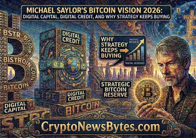 Michael Saylor's Bitcoin Vision 2026: Digital Capital, Digital Credit, and Why Strategy Keeps Buying