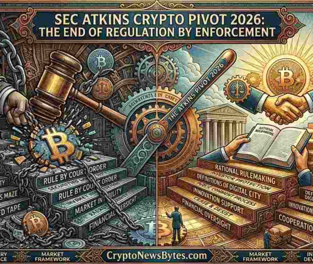 SEC Atkins Crypto Pivot 2026: The End of Regulation by Enforcement