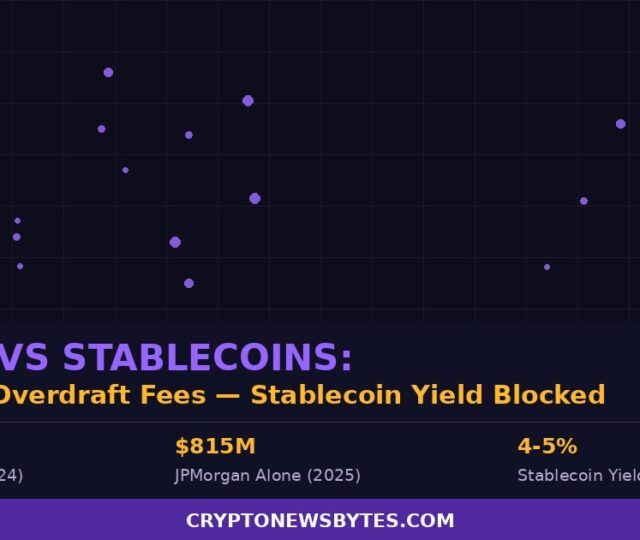 Banks collected $12.1 billion overdraft fees 2024 blocking stablecoin yield CLARITY Act