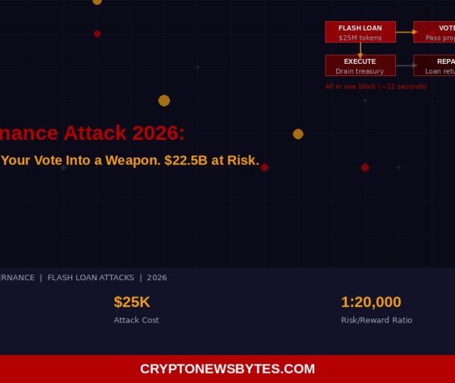 Dao Governance Attack 2026 How Flash Loans Turn Your Vote into a Weapon  Cryptonewsbytescom
