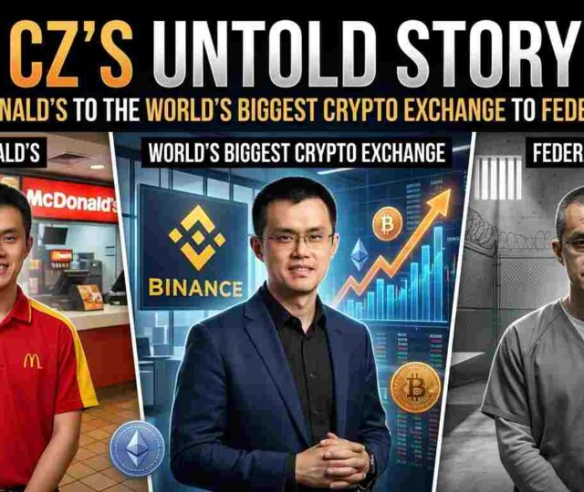 from Mcdonalds to the Worlds Biggest Crypto Exchange to Federal Prison Czs Untold Story  Cryptonewsbytes