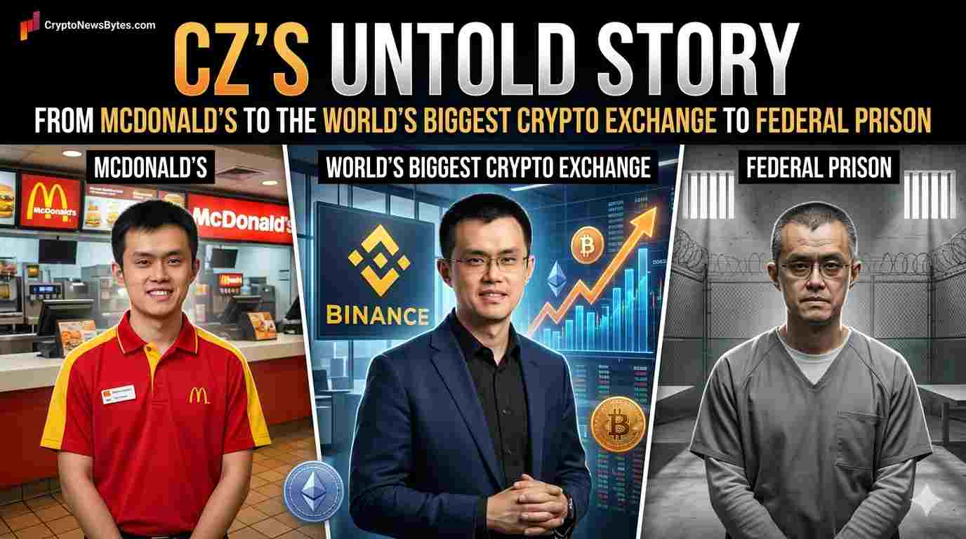 from Mcdonalds to the Worlds Biggest Crypto Exchange to Federal Prison Czs Untold Story  Cryptonewsbytes