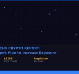 Goldman Sachs crypto institutional adoption report featured image showing 71 percent of managers plan to increase exposure and 115 billion dollar BTC ETF AUM and regulation as top barrier