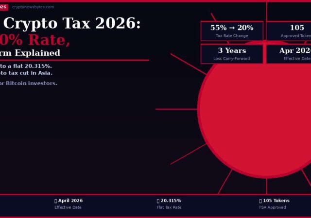 Japan crypto tax 2026 FIEA reform flat 20 percent rate Bitcoin Ethereum FSA licensed exchanges guide