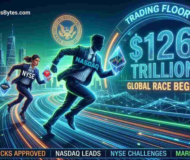 Nasdaq Tokenized Stocks Sec Approval 2026 Nyse Ice Okx Kraken Wall Street Race Blockchain  Cryptonewsbytescom