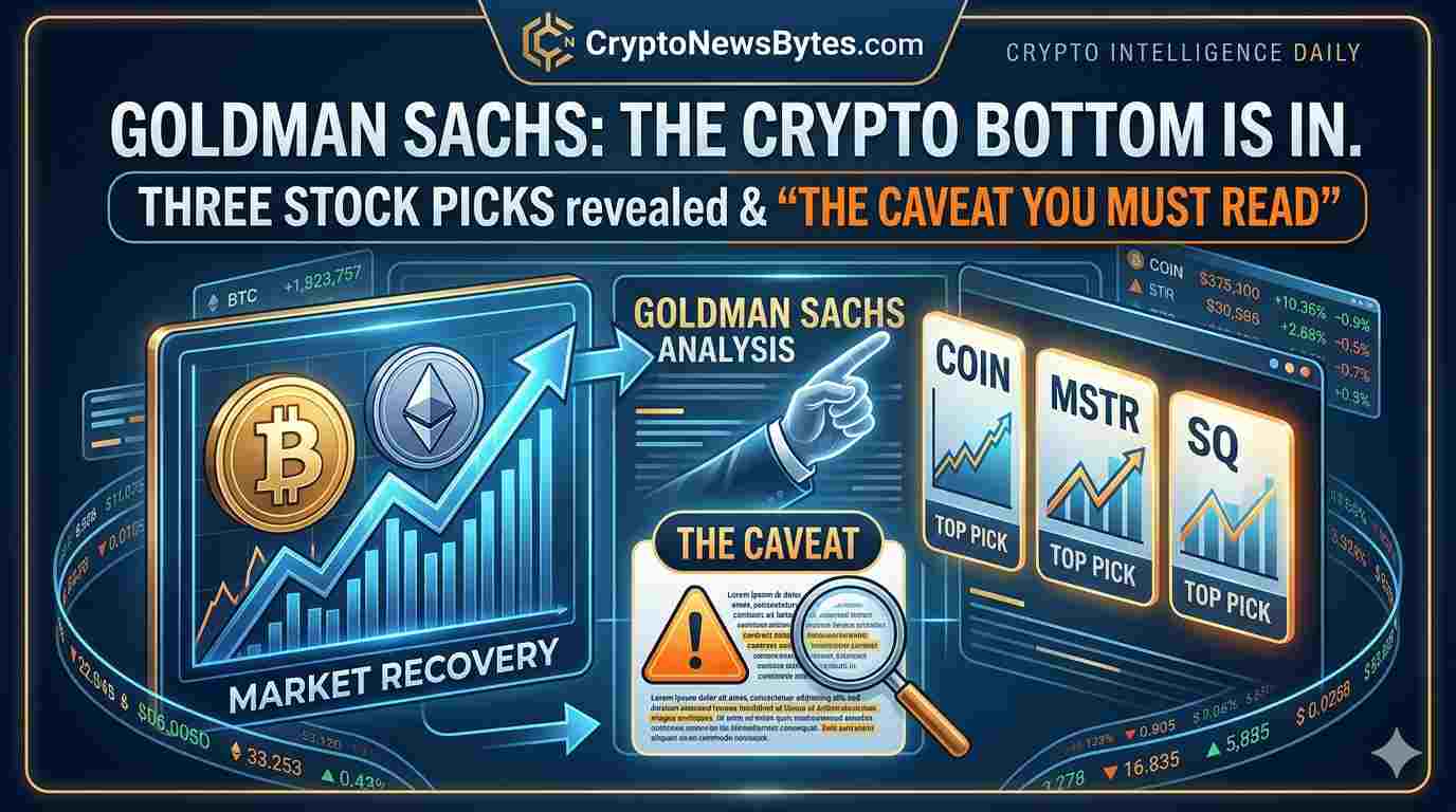 Oldman Sachs Bitcoin Bottom 2026 Crypto Stocks Coinbase Robinhood Figure Analyst Note  Cryptonewsbytescom