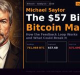 Michael Saylor Strategy Inc $57 billion Bitcoin feedback loop MSTR STRC 2026
