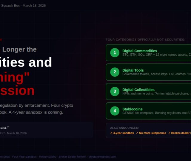 SEC Atkins Crypto Pivot 2026: The End of Regulation by Enforcement