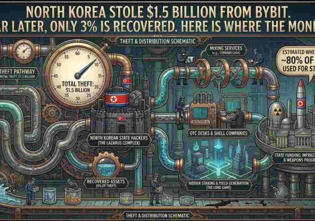 Bybit Hack North Korea Lazarus Group $15 Billion Dprk Crypto Theft 2026 Recovery Update  Cryptonewsbytes