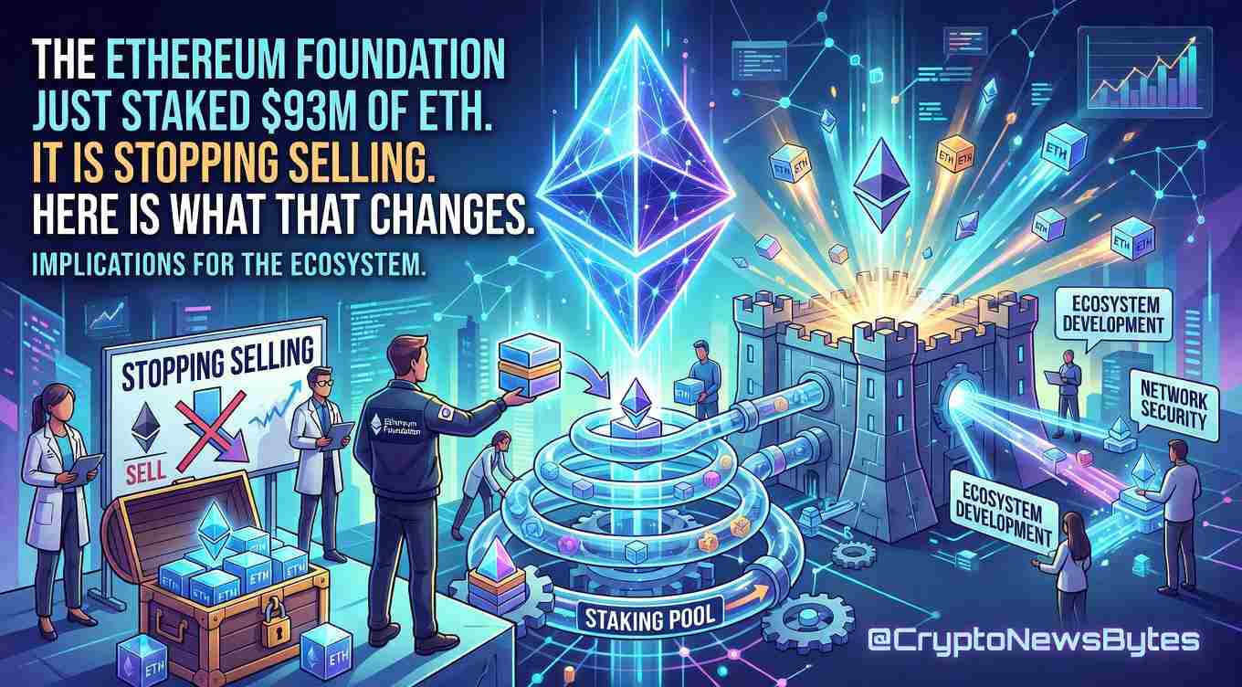 ethereum-foundation-93m-eth-staking-price-impact-2026-featured 1 β CryptoNewsBytes Ethereum Foundation Staking $93 Million Eth April 2026 70000 Eth Target Completed What It Means Price Impact Cryptonewsbytes