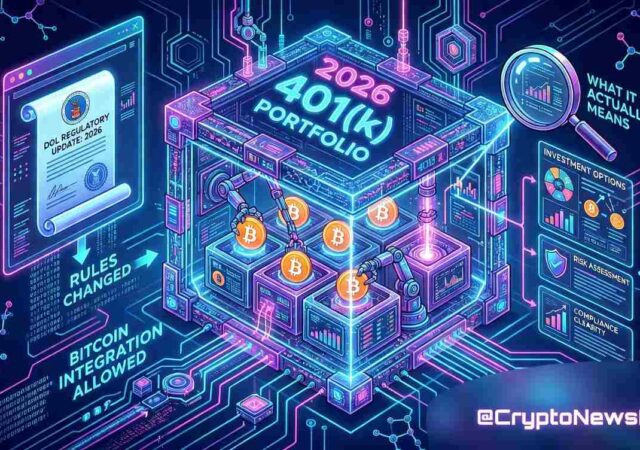 Bitcoin 401k Dol Rule 2026 Crypto Retirement Department of Labor Erisa Safe Harbor Explained  Cryptonewsbytes