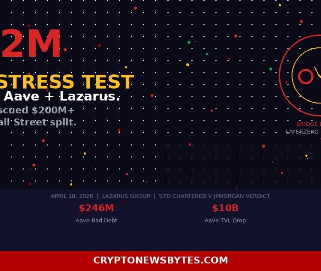 Kelpdao Aave $292 Million Layerzero Bridge Exploit Lazarus Group North Korea Defi United Rescue April 2026  Cryptonewsbytes