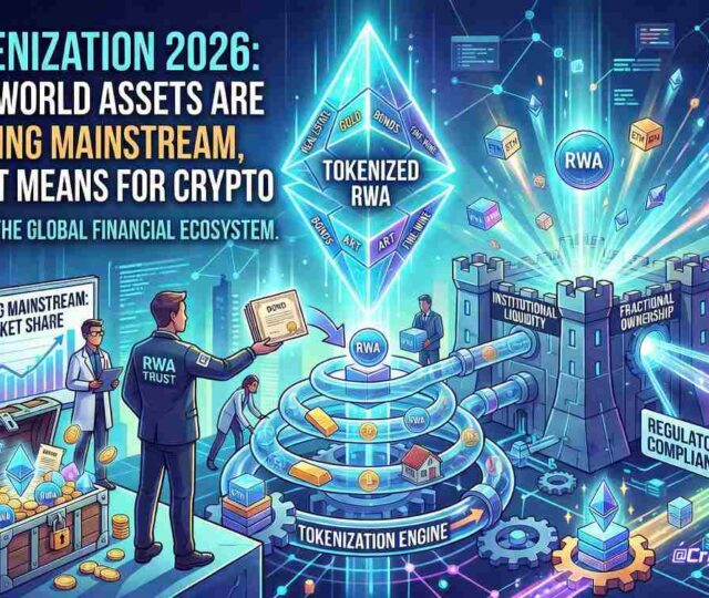 Rwa Tokenization 2026 Real World Assets Blackrock Buidl Ondo Finance Franklin Templeton Tokenized Treasuries How It Works  Cryptonewsbytes