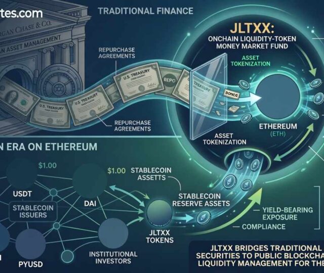 Jpmorgan Files Sec Registration for Jltxx Tokenized Treasury Money Market Fund on Ethereum Targeting Stablecoin Reserve Compliance Under the Genius Act  Cryptonewsbytes
