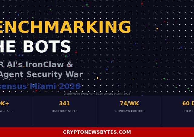 NEAR AI's IronClaw agent runtime and Attackbench security framework showcased at NEAR Day, Consensus Miami 2026