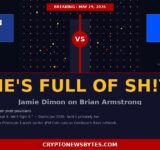Pmorgan Ceo Jamie Dimon Calls Coinbase Ceo Brian Armstrong Full of Shit over Clarity Act Stablecoin Lobbying May 2026  Cryptonewsbytes