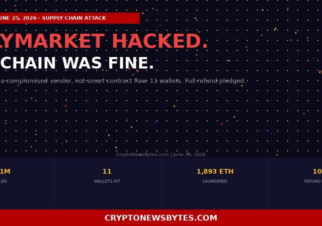 Polymarket Hacked M Stolen in Supply Chain Attack