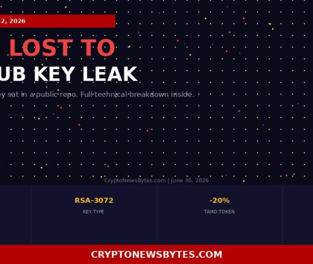 Taiko Ethereum L2 Loses 7m After Github Key Leak