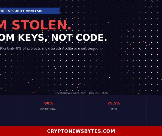 3m Stolen in Q2 2026 88 Came from Keys Not Code the Hacken Report Explains Why