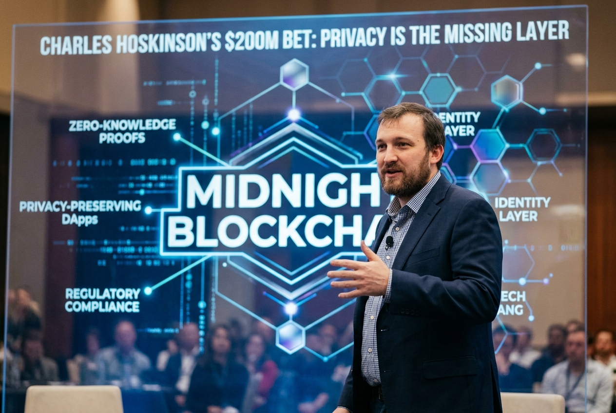 Midnight Blockchain Charles Hoskinsons 0m Bet That Privacy is the Missing Layer in Crypto