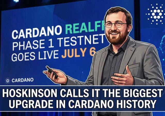 Cardano RealFi Phase 1 Testnet Goes Live July 6: Hoskinson Calls It the Biggest Upgrade in Cardano History
