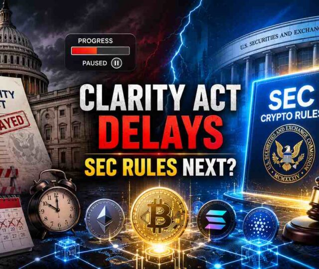 Clarity Act Delays Could Trigger New Sec Crypto Rules