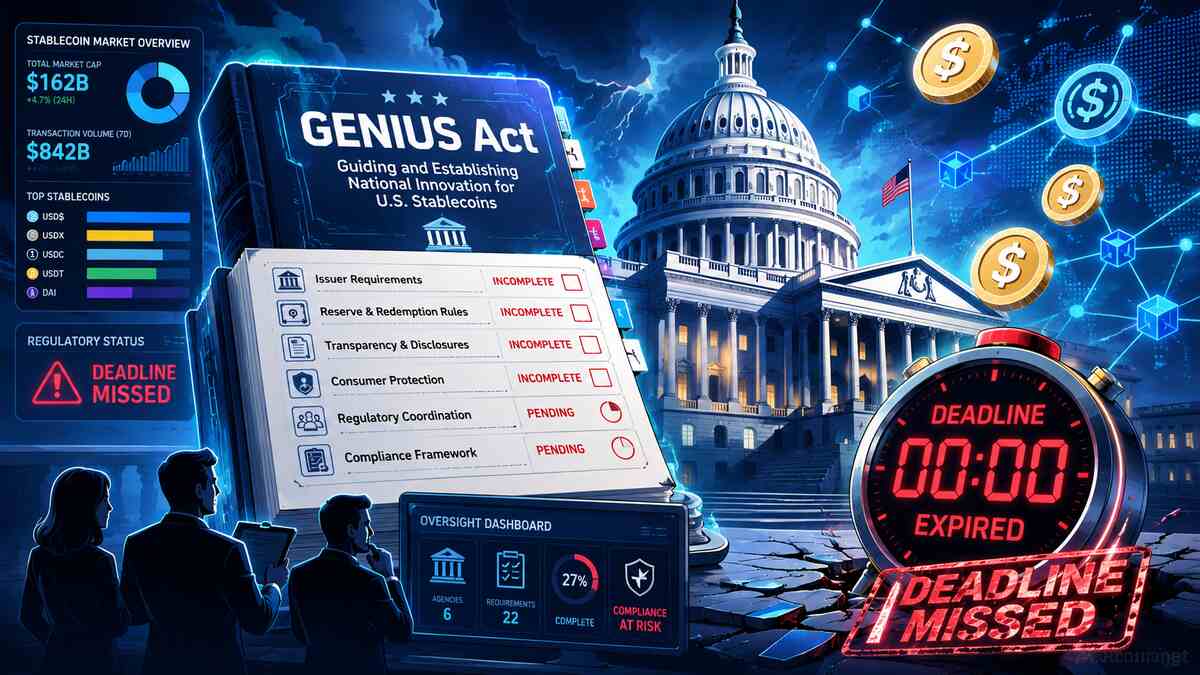 genius act stablecoin rules remain pending after deadline – CryptoNewsBytes Genius Act Stablecoin Rules Remain Pending After Deadline