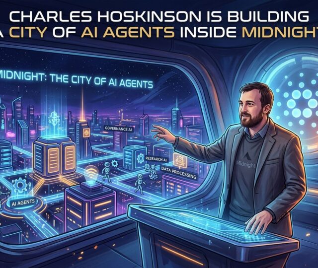 Hoskinson is Building a City of Ai Agents Inside Midnight Here is Why That is Not Crazy