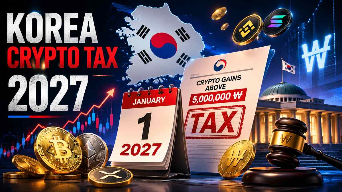 korea crypto tax set to begin on jan 1 2027 as planned – CryptoNewsBytes Korea Crypto Tax Set to Begin on Jan 1 2027 As Planned