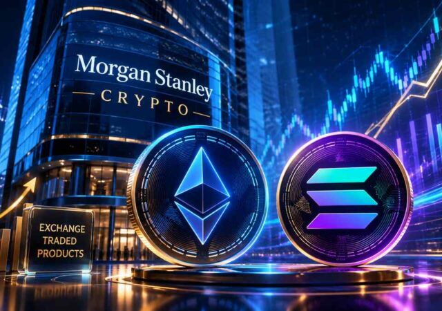 Morgan Stanley Crypto Launches Ether and Solana Etps