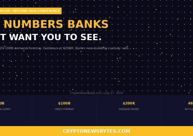 the Numbers Banks Dont Want You to See Saylors Bitcoin Case at Bitcoin 2026
