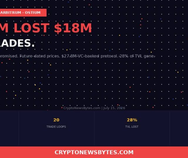 Ostium M Hack Compromised Oracle Key 20 Looped Trades on Arbitrum