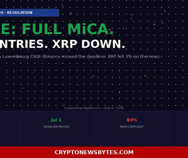 Ripple Gets Full Eu Mica License 30 Countries Unlocked Xrp Dropped Anyway
