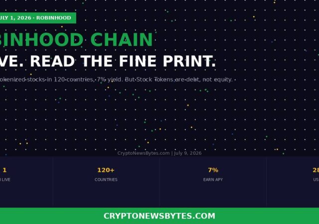 Robinhood Just Built Its Own Ethereum L2 Here is What Robinhood Chain Actually Does