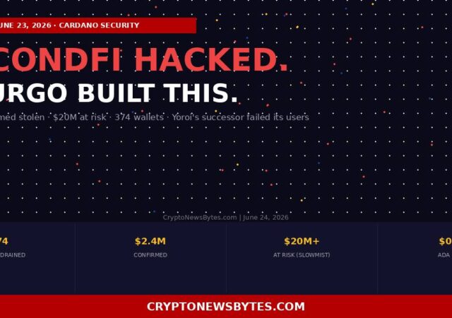 Secondfi the Wallet Emurgo Built Just Lost 4 Million of Its Users Ada and and Up to  Million Remains at Risk