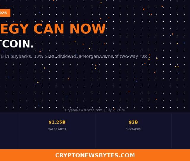 Strategy Can Now Sell Bitcoin Saylor Built a Wall Around How and when