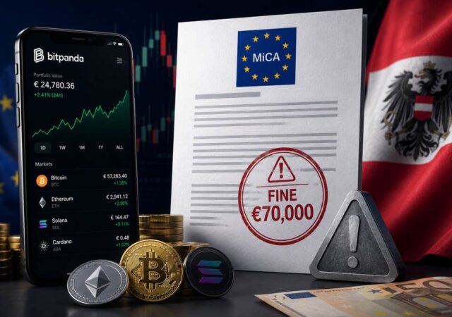 Austria Issues Bitpanda Fine Under Mica Rules in First Case