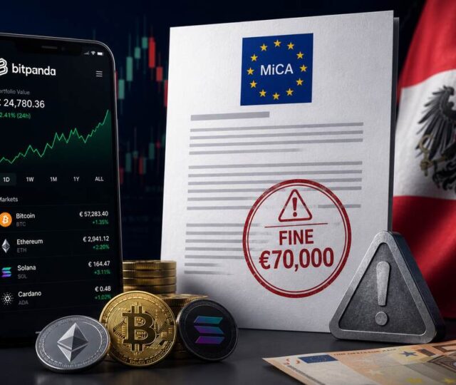 Austria Issues Bitpanda Fine Under Mica Rules in First Case