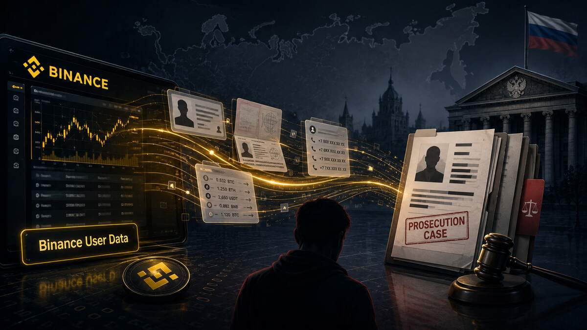 Binance User Data Aided Russian Donor Prosecution Case