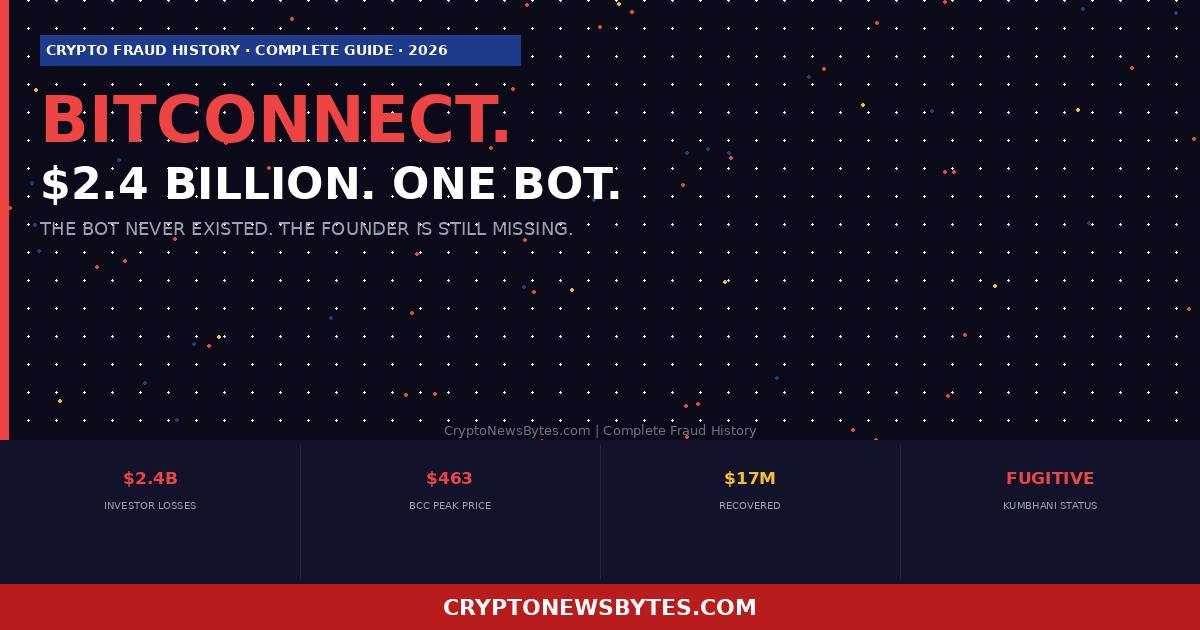 Bitconnect the 4 Billion Crypto Fraud That Changed Everything