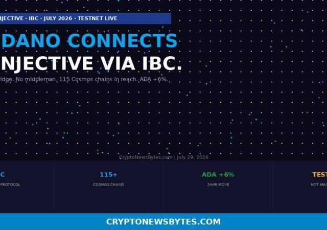 Cardano Connects to Injective on Testnet Via Ibc Here is What That Actually Means