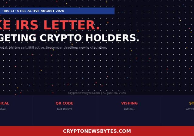 Fake Irs Letter Scam is Targeting Crypto Holders Here is Exactly How It Works