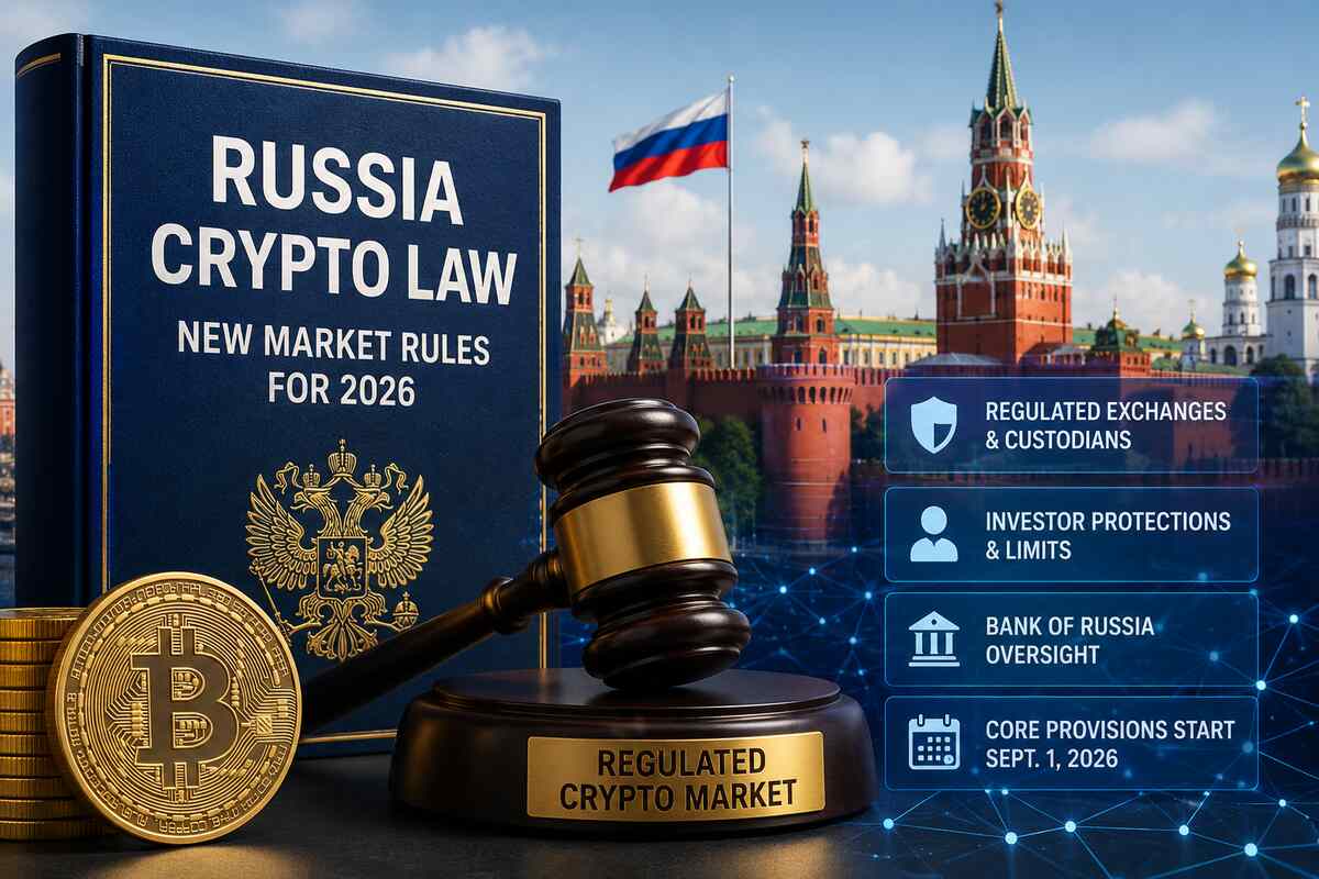 Russia Crypto Law Sets New Market Access Rules for 2026